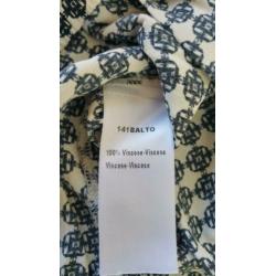 Zwart/witte Expresso blouse 36