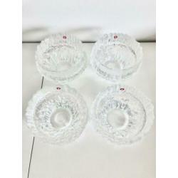 4 Vintage IITTALA Stellaria Kaarsenhouders