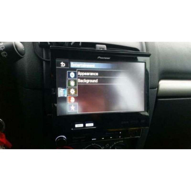 klapscherm 1din scherm pioneer avh-6300BT bluetooth usb aux