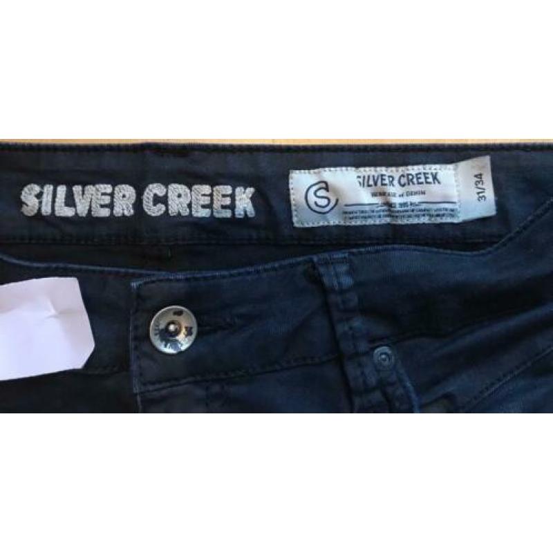 Silvercreek jeans spijkerbroek met stretch blauw w31 / l34