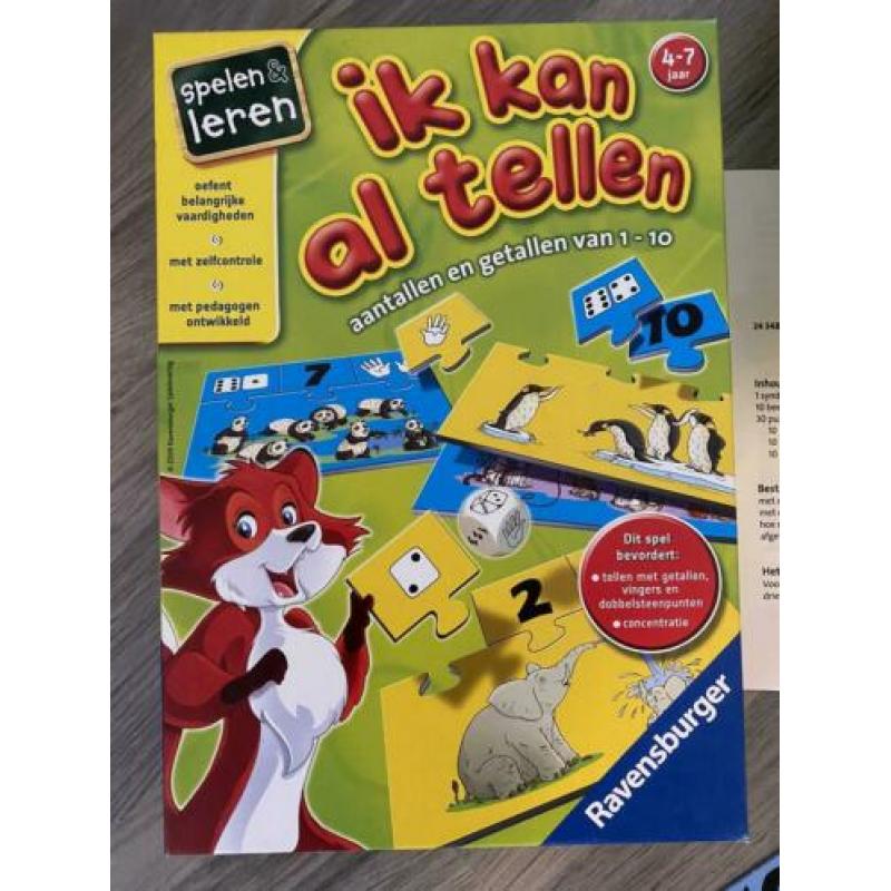 Ravensburger “Ik kan al tellen”, spelend leren tellen