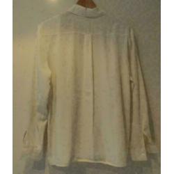 Alexon witte blouse overhemd maat 34