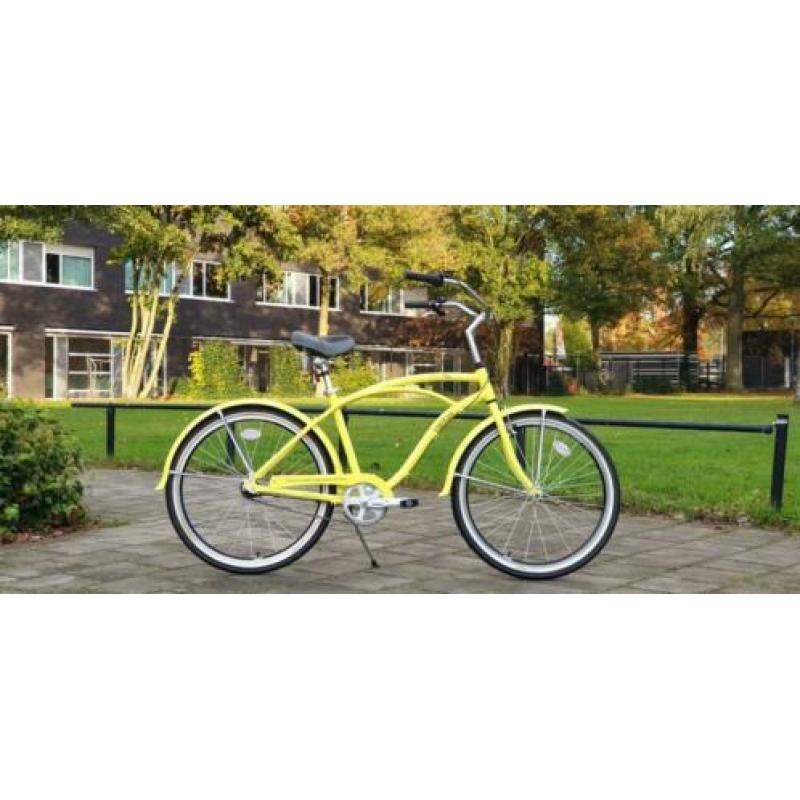 Nieuw retro cruiser fiets 26inch. Nexus 3v. Standaard L