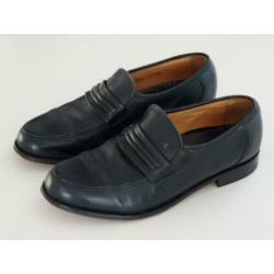 Van Lier herenschoenen/loafers donkerblauw