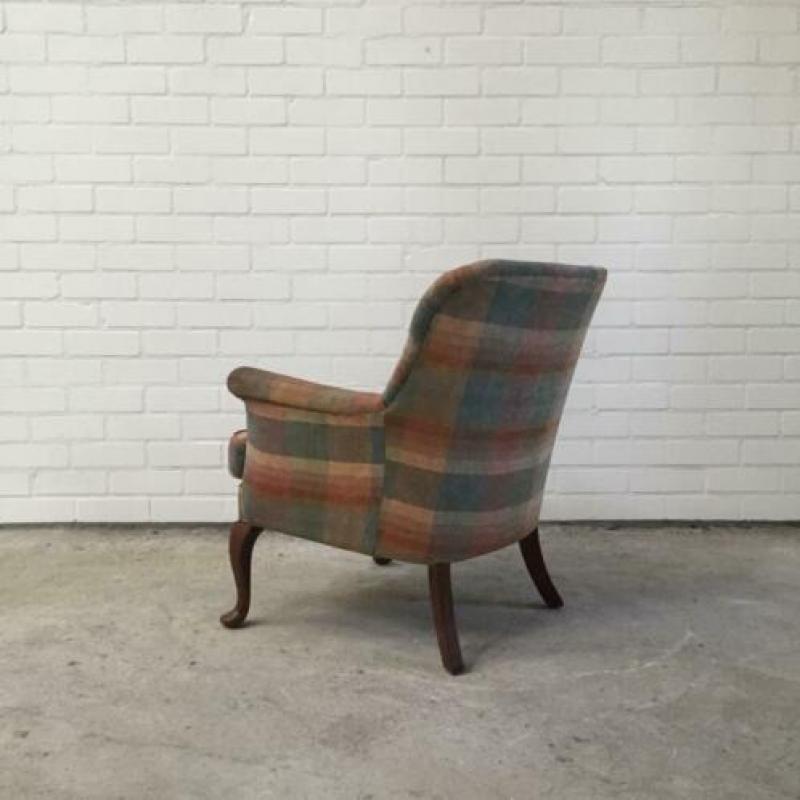 Antieke vintage fauteuil stoel chair