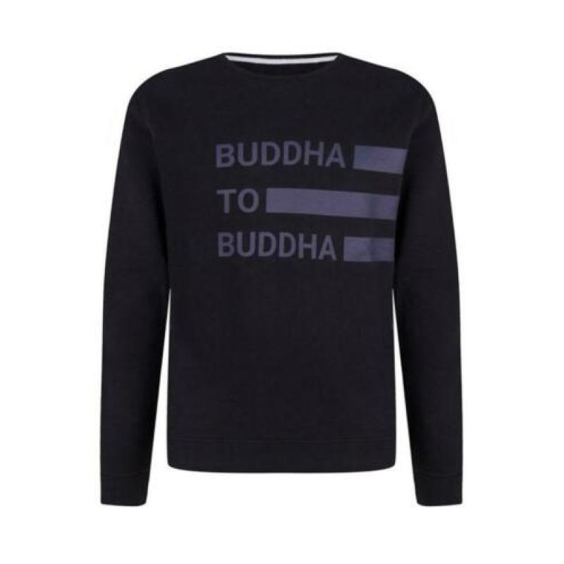 Buddha to Buddha trui type Pelle Black maat M/L voor € 69,95