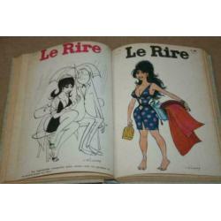 Bundeling magazine Le Rire (erotiek) - 1962 !!