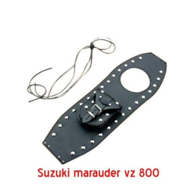 Leren Tank Pad Suzuki VZ 800 Marauder Tankpad Panel Bibs