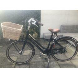 Gazelle Miss Grace fiets zwart 3 versnellingen