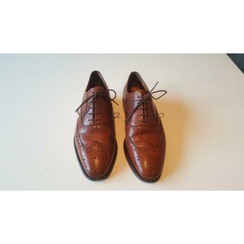 Van bommel heren schoenen bruin oxford full brogue maat 39