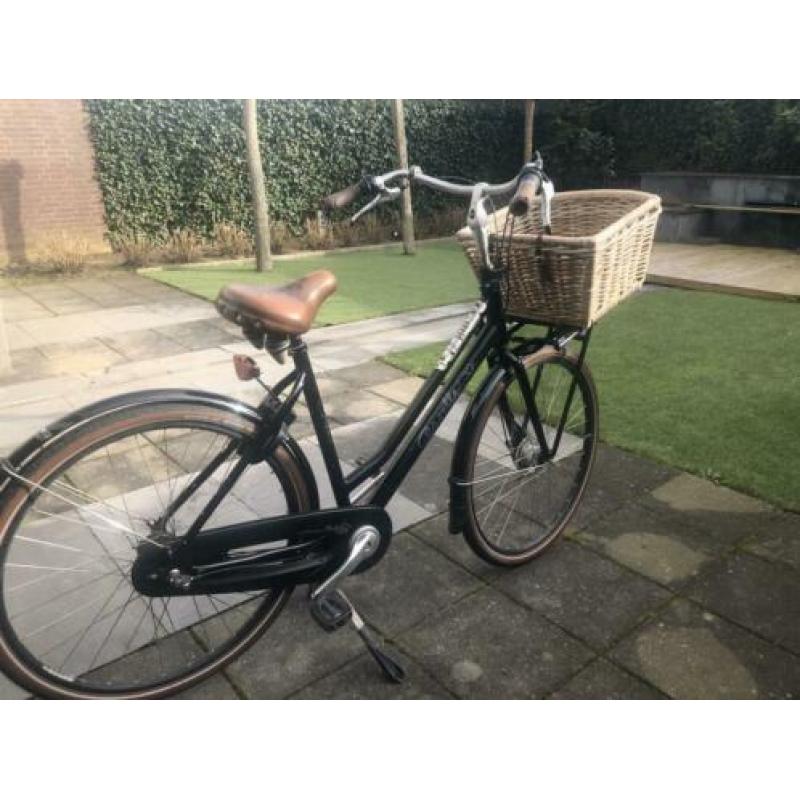 Gazelle Miss Grace fiets zwart 3 versnellingen