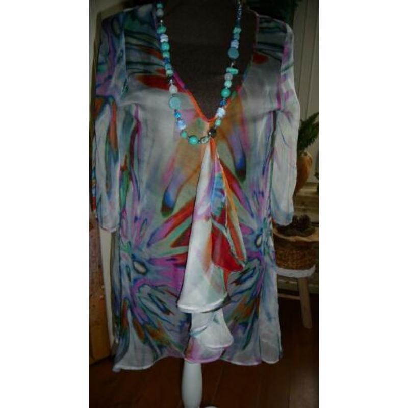 voile supertrash tuniek blouse maat 36