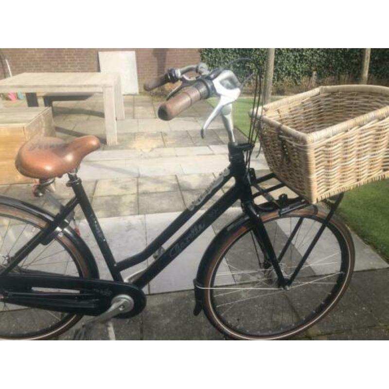 Gazelle Miss Grace fiets zwart 3 versnellingen