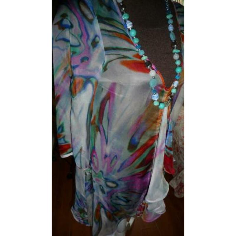 voile supertrash tuniek blouse maat 36