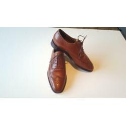 Van bommel heren schoenen bruin oxford full brogue maat 39