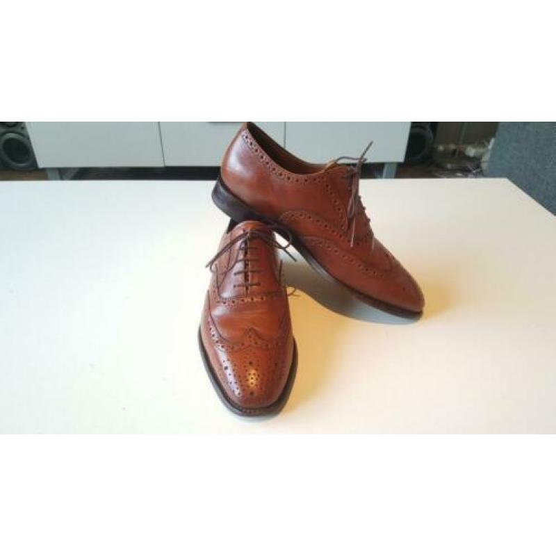 Van bommel heren schoenen bruin oxford full brogue maat 39