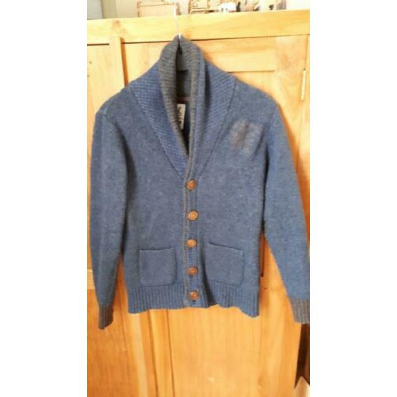 Vest blauw kleine maat s