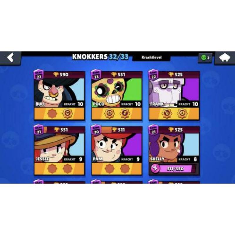 Brawl stars account - te koop - met name change