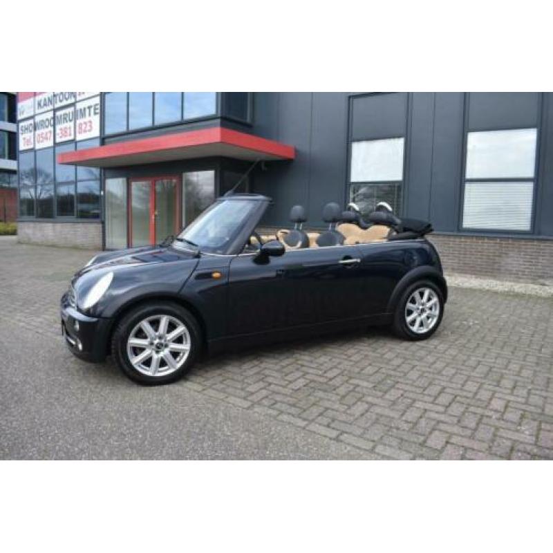 Mini Mini Cabrio 1.6 Cooper Chili UIT ITALIË AUTOMAAT, LEER,