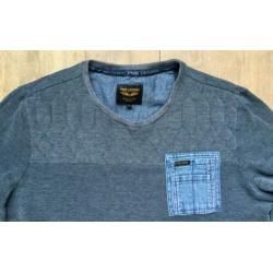 Pall Mall sweater trui Maat M, denim look in zgst