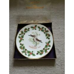 Royal Grafton bord Christmas Kerst 1977