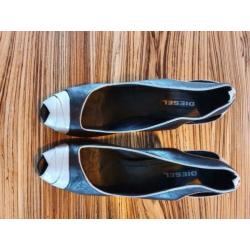 Super mooie peep toe pumps van Diesel, maat 39