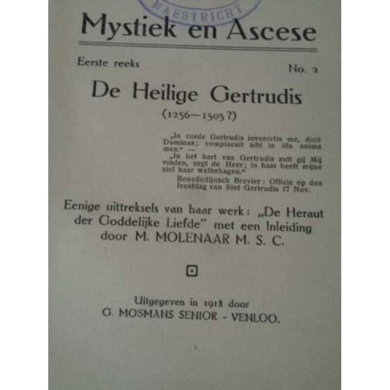 de heilige gertrudis uit 1918