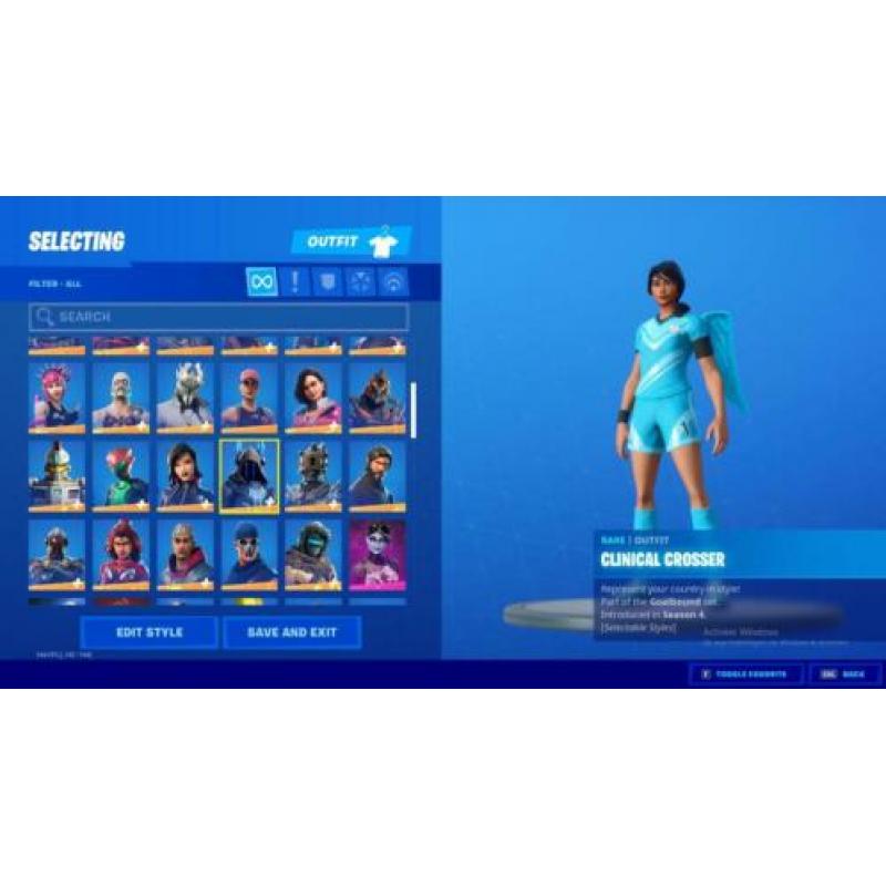 Fortnite Account Stacked+STWDeluxeEdition