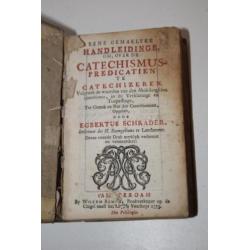 Egbertus Schrader - Handleiding Catechisatie (1753, perkam.)