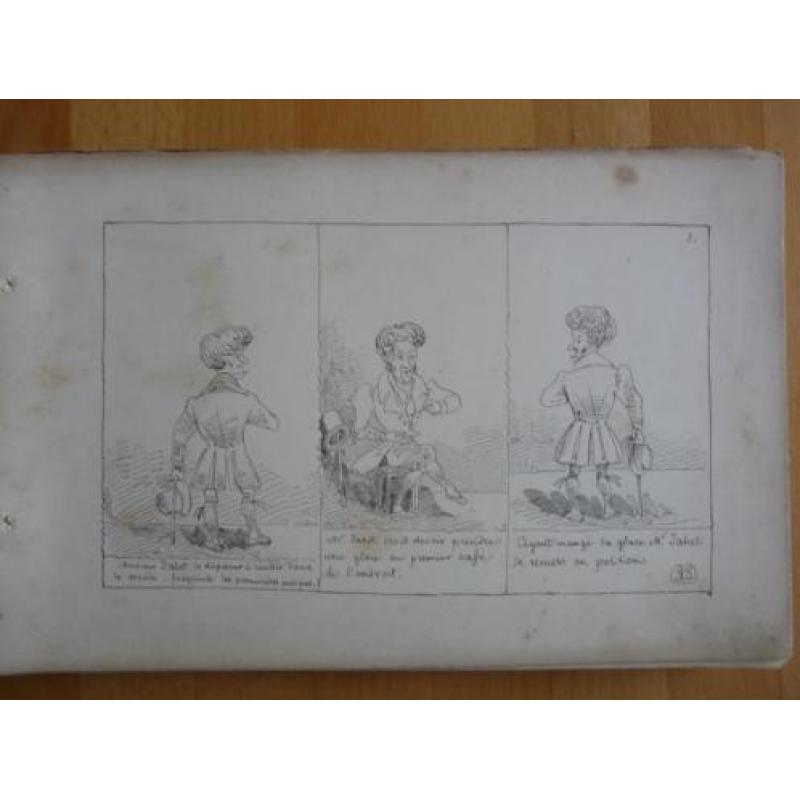 Histoire de Monsieur Jabot Par Töpffer 1861 Garnier Freres