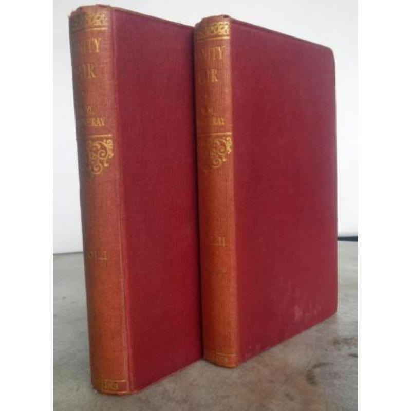 Thackeray, W.M. - Vanity Fair (2 vols. ± 1920)