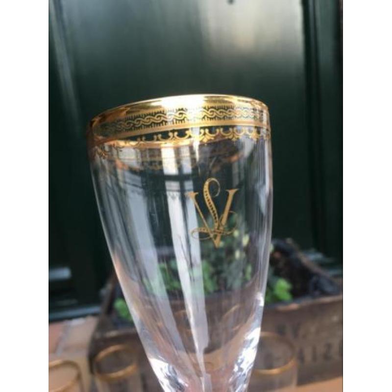 11 antieke originele Louis Vuitton champagne wijn glas