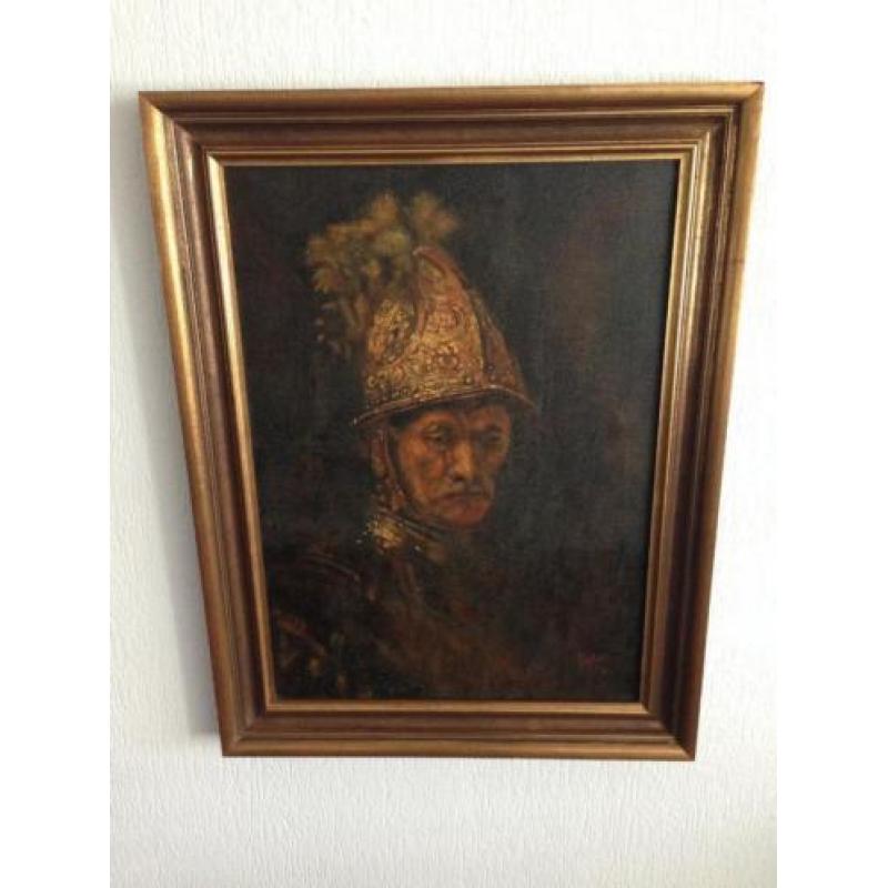 De man met de gouden helm H.BAUR '67 Rembrandt replica