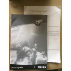 TV Philips / Televisie (draagbaar) evt. met DVD-speler