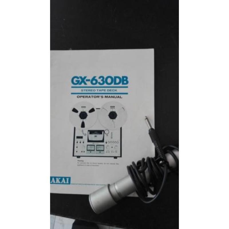 Akai GX-630DB spoelenrecorder met 16 spoelen vintage uniek