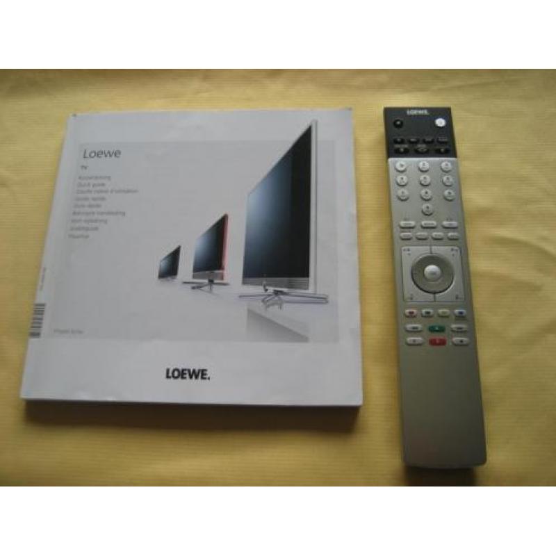 LOEWE televisie 32 led chroom zilver - 80cm diagonaal beeld