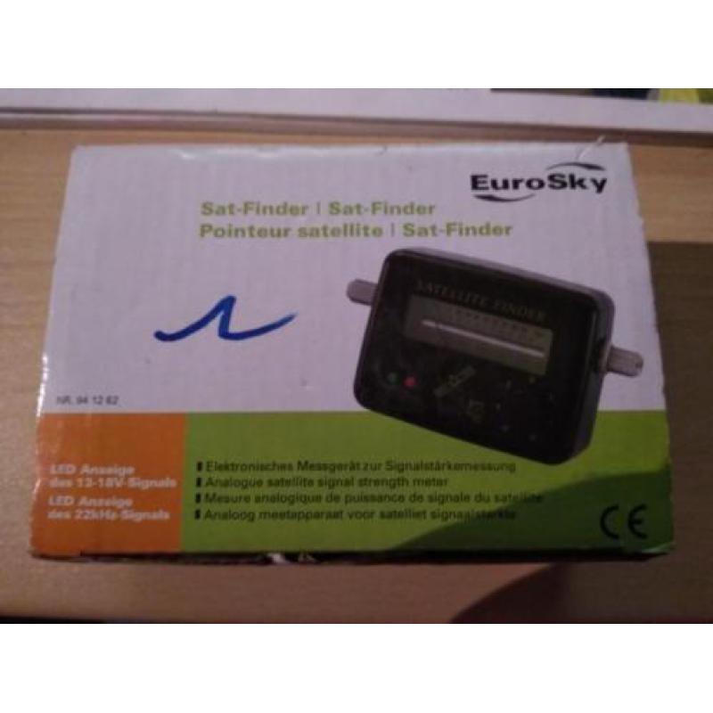 Eurosky satfinder met kabeltje