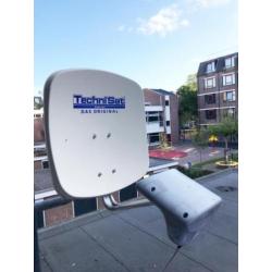 Origin. Technisat schotel Multytenne voor Astra1,2,3 Hotbird