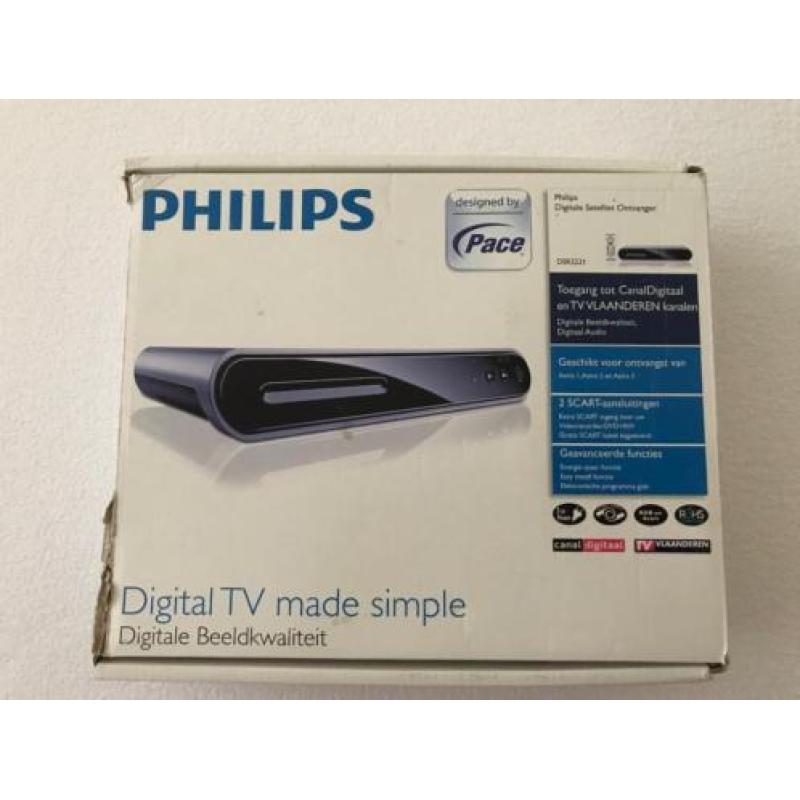 Te koop aangeboden Philips digitale satelliet ontvanger DSR2