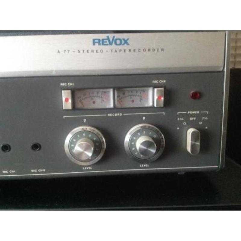 reVox - A 77 - Stereo - Tape Recorder