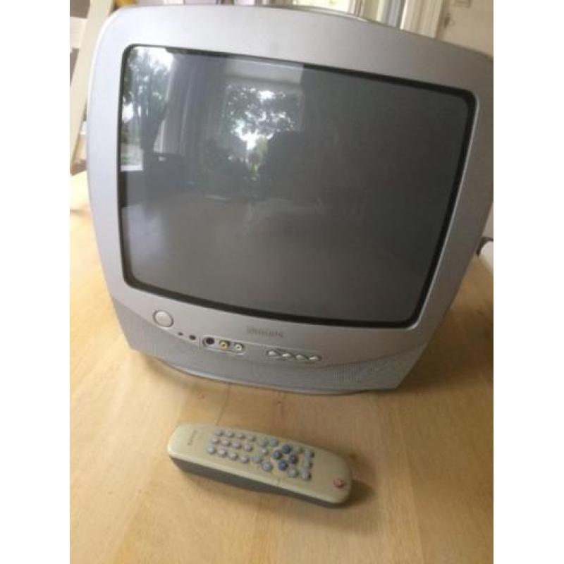 TV Philips / Televisie (draagbaar) evt. met DVD-speler