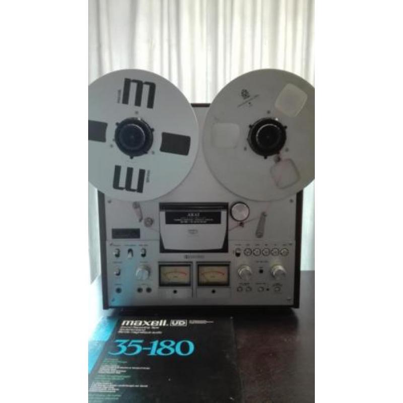 Akai GX-630DB spoelenrecorder met 16 spoelen vintage uniek