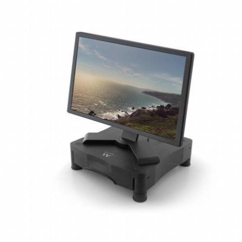 Ewent EW1280 Monitor Standaard met handige opberglade