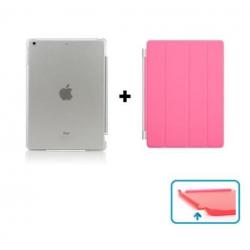 iPad 2 3 4 Smart Cover Smartcover hoes hoesje - DUO BLAUW