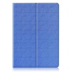 Leather style smart case blauw iPad 2017 (9.7")