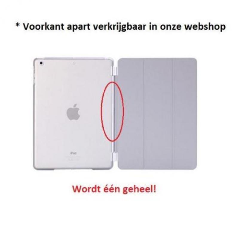 Transparant crystal hoes hoesje iPad PRO 12.9 achterkant