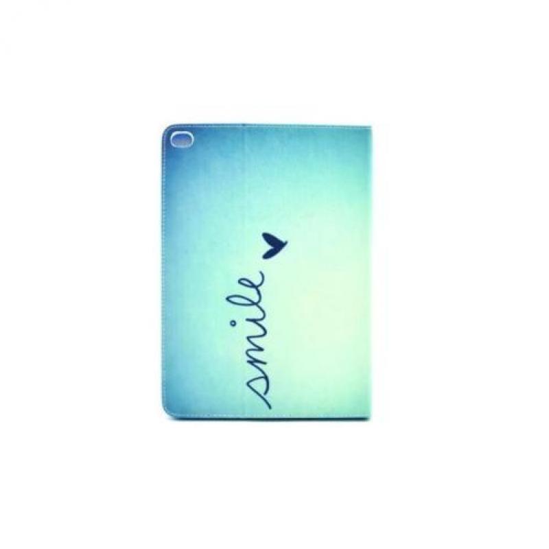 iPad Air 2 lederen leren leer hoes hoesje case Blauw - Smile