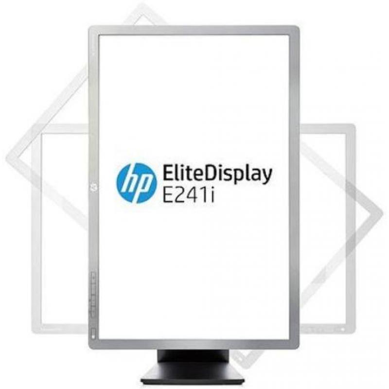 HP EliteDisplay E241i Video in: DisplayPort, DVI-D LED Silve