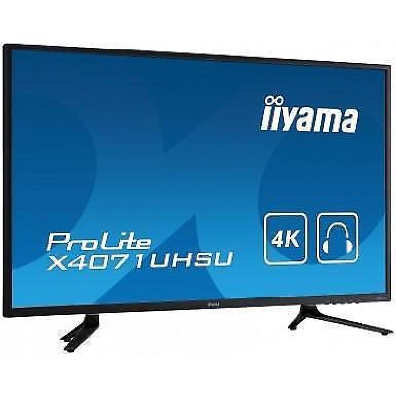 Iiyama x4071uhsu-b1 40" 4k ultra hd monitor