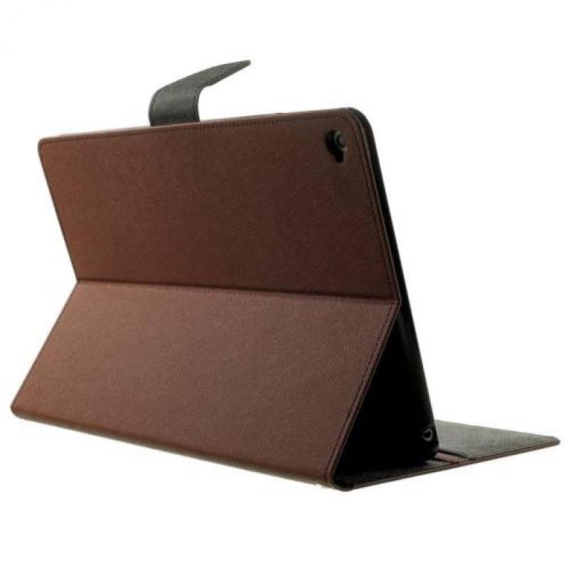 Apple iPad Air 2 - PU lederen Case met Kaarthouder Grain -